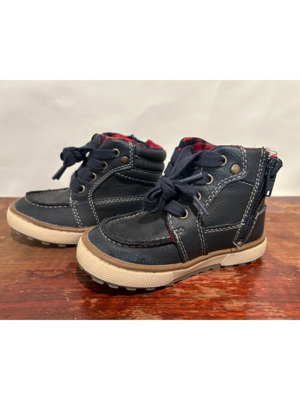 Eddie Bauer Seneca Toddler Lace-up Side Zip Hiking Boot 7T